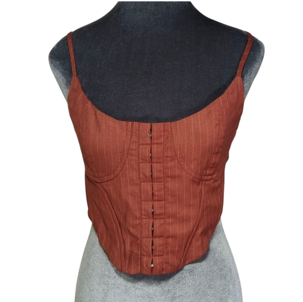 PacSun Kendall & Kylie Cropped Bustier Cami Top Size Small